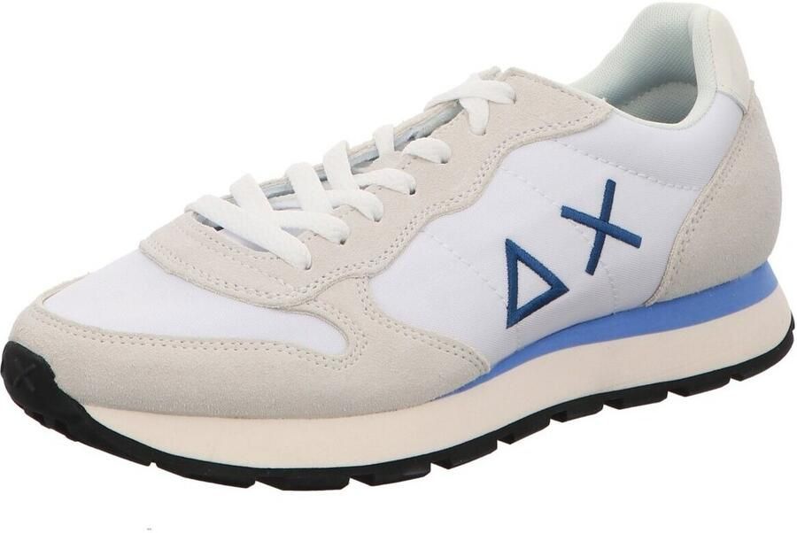 Sun 68 Sun68 Tom Solid heren sneaker Wit blauw - Foto 2