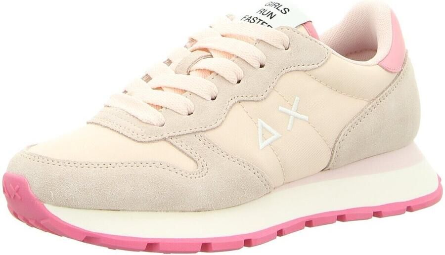 SUN68 Sun 68 Ally Solid Nylon Sneakers Dames Roze - Foto 12