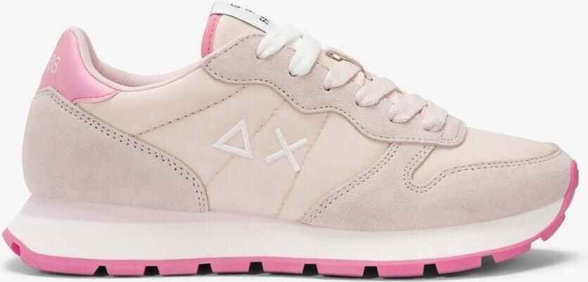 SUN68 Sun 68 Ally Solid Nylon Sneakers Dames Roze - Foto 13