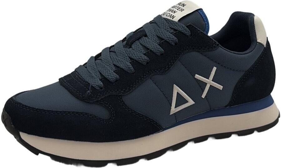 Sun68 Sun 68 Heren Sneaker Tom Solid 07 Navy Blue Blauw - Foto 7
