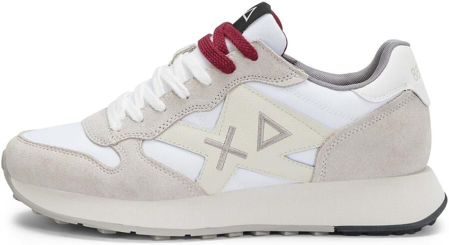 Sun68 Bicolor suède sneakers met geborduurd logo - Foto 3