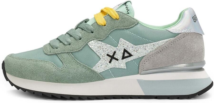 Sun68 Lage Sneakers Stargirl Glitter Logo