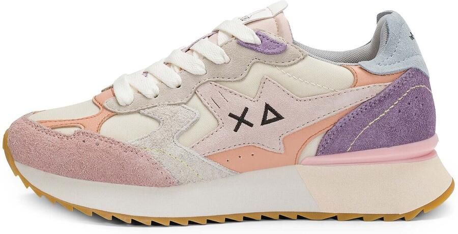 Sun 68 Sun68 Starlight Multicolour dames sneaker Beige multi - Foto 2