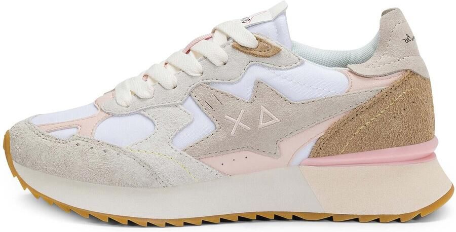 Sun68 Lage Sneakers Z36215 STARGIRL MULTICOLR-590 01 BIANCO - Foto 2