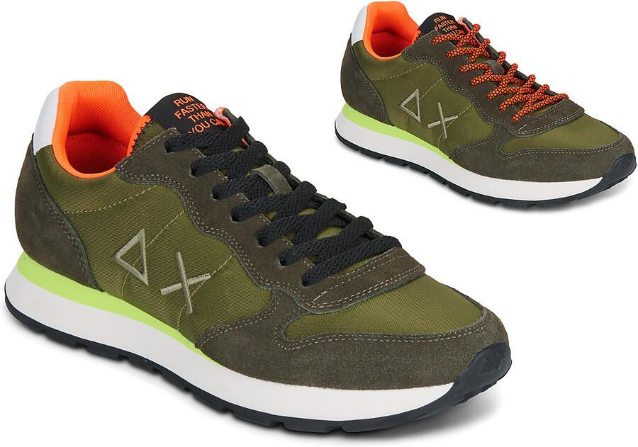 Sun68 Sneaker Tom Fluo Militare Heren Sneakers - Foto 8