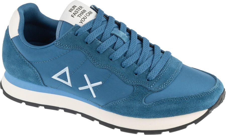 Sun68 Sneaker Tom Solid Avio Scuro Heren Sneakers - Foto 7