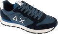 Sun68 Lage Sneakers Tom Solid - Blauw