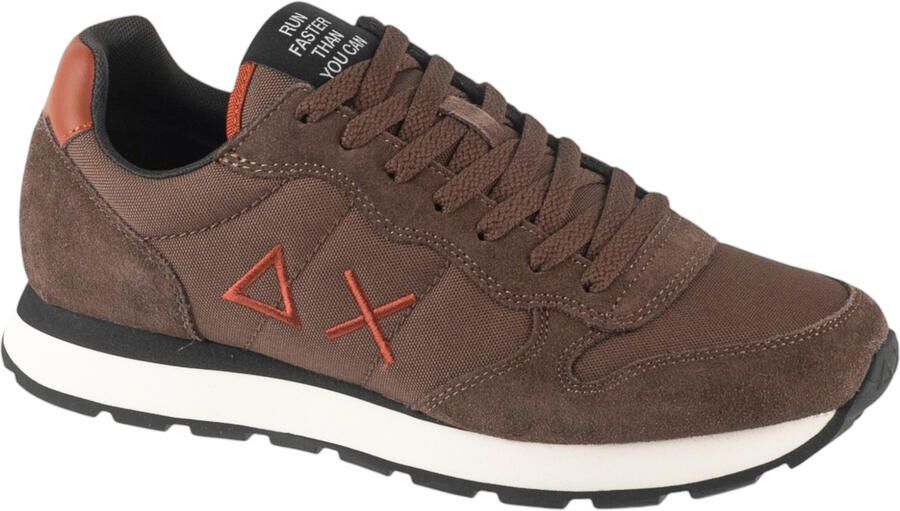 Sun68 Sneakers van nylon en suède met geborduurd logo - Foto 11