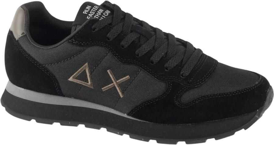 Sun68 Tom Solid Heren Sneakers Schoenen Zwart Z46101 - Foto 2