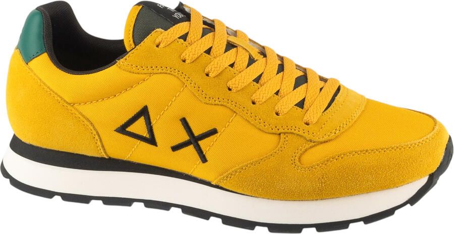 Sun68 Tom Solid Heren Sneakers Schoenen Geel Z46101 - Foto 2
