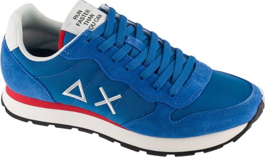 Sun68 Sun 68 Heren Sneaker Tom Solid 07 Navy Blue Blauw - Foto 2