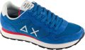 Sun68 Lage Sneakers Tom Solid - Blauw
