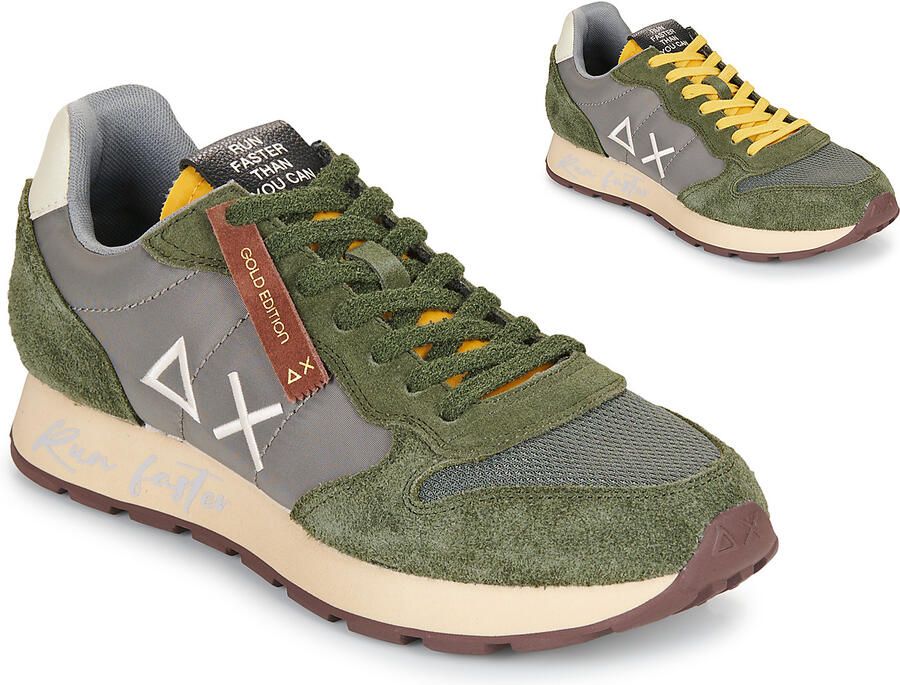 SUN68 Sneakers laag ' Tom Vintage' groen - Foto 2