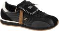 Sun68 Lage Sneakers Woman Easy Runner Leather - Zwart