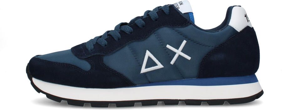 Sun68 Sun 68 Heren Sneaker Tom Solid 07 Navy Blue Blauw - Foto 9