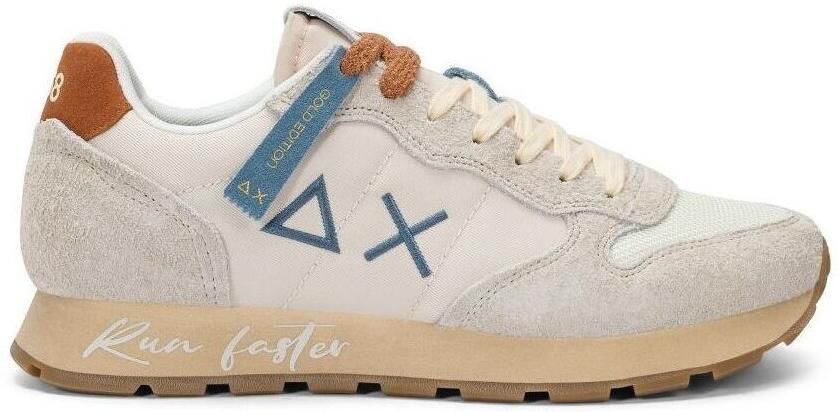 Sun68 Lage Sneakers Z36104 TOM VINTAGE-218 31 BIANCO PANNA