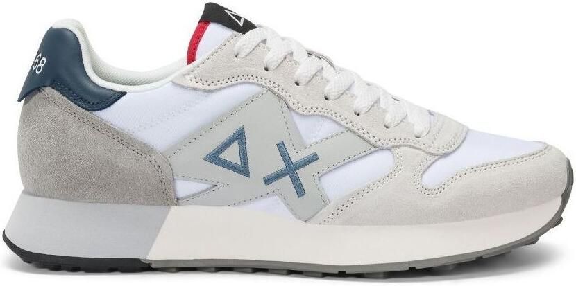 Sun68 Lage Sneakers Z36115 JAKI 2.0 SOLID-536 01 BIANCO