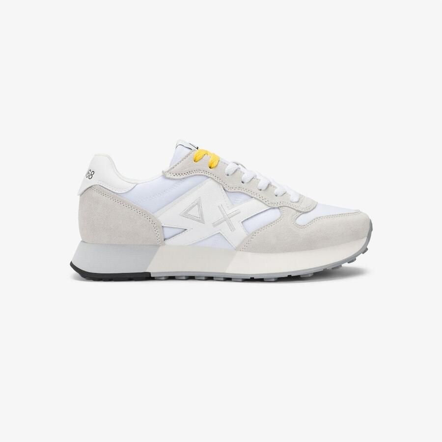 Sun68 Lage Sneakers Z36116 JAKI 2.0 BICOLOR-559 0101 BIANCO PANNA - Foto 2