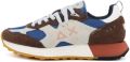 Sun68 Lage Sneakers Z36118 - Bruin
