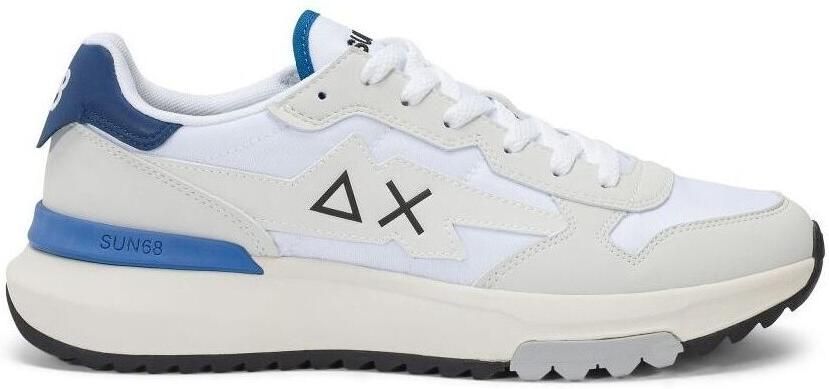 Sun68 Lage Sneakers Z36121 NIKI 2.0 SOLID-429 01 BIANCO