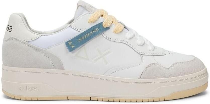 Sun68 Lage Sneakers Z36153 BIG BASKET EVO-527 01 BIANCO