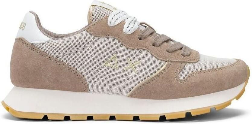 Sun68 Lage Sneakers Z36203 ALLY GLITTER TEXTILE-330 98 STONE