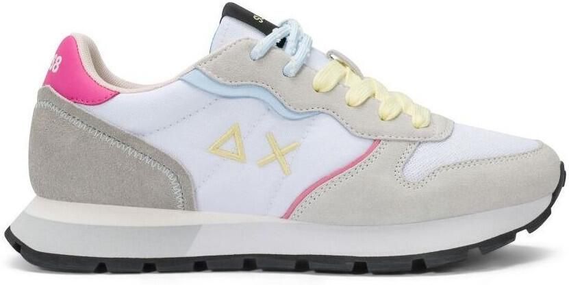 Sun68 Lage Sneakers Z36204 ALLY COLOR EXPLOSION-330 01 BIANCO - Foto 4