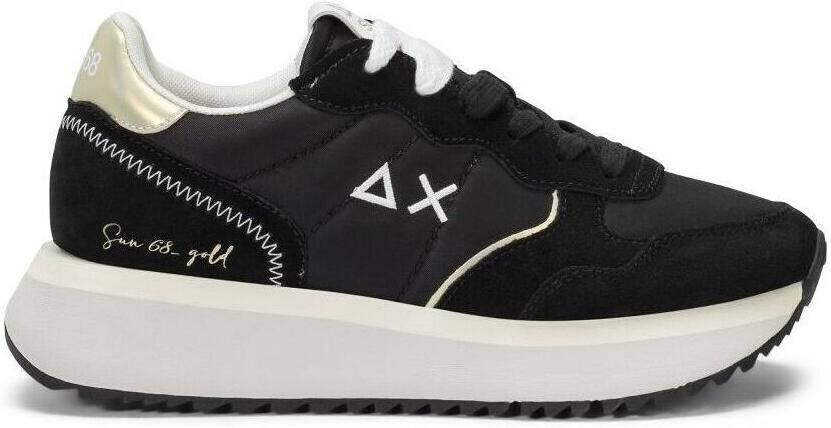 Sun68 Lage Sneakers Z36209 BIG ALLY GOLD-590 11 NERO - Foto 2