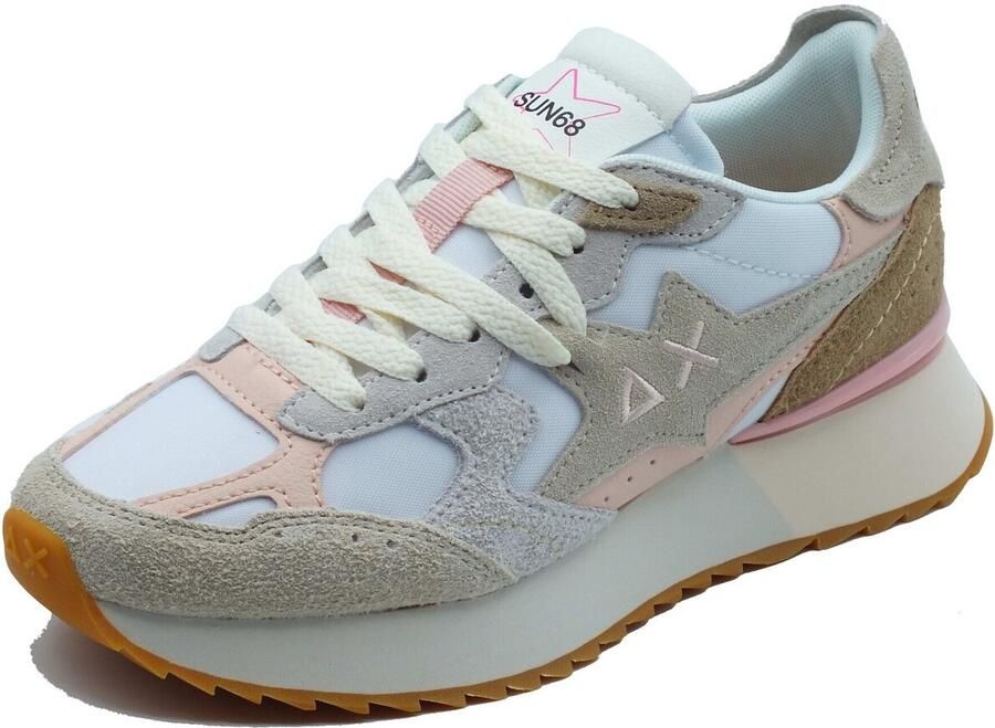 Sun68 Lage Sneakers Z36215 STARGIRL MULTICOLR-590 01 BIANCO - Foto 2