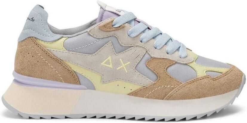 Sun68 Lage Sneakers Z36215 STARGIRL MULTICOLR-590 06 GRIGIO CHIARO