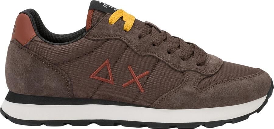 Sun68 Sneakers van nylon en suède met geborduurd logo - Foto 17