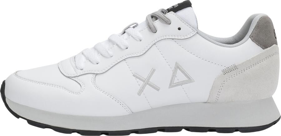 Sun68 Tom Classic Leather Heren Sneakers Schoenen Leer Wit Z46103 - Foto 2