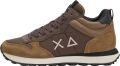 Sun68 Lage Sneakers Z46118 - Bruin