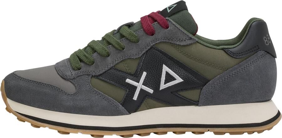 Sun 68 Heren Sneaker Tom Solid Dark Grey Grijs - Foto 2