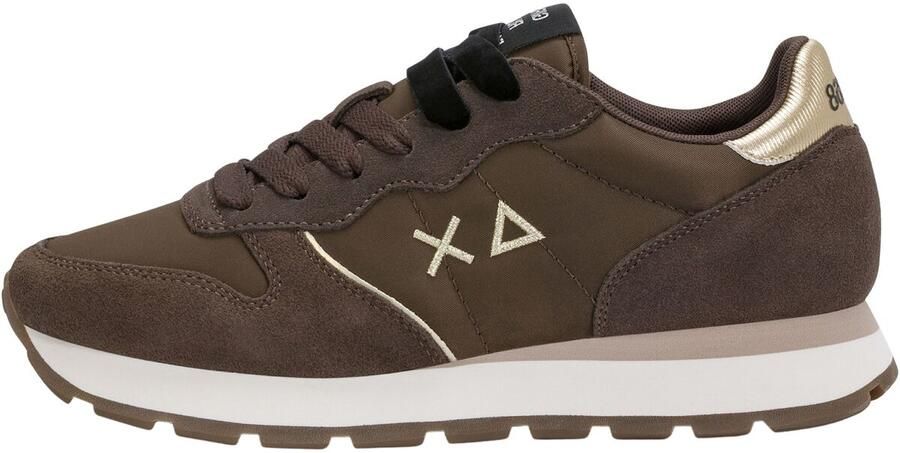 Sun68 Sneakers Z46202 ALLY SILVER GOLD-08 MARRONE - Foto 8