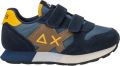 Sun68 Lage Sneakers Z46322B - Blauw