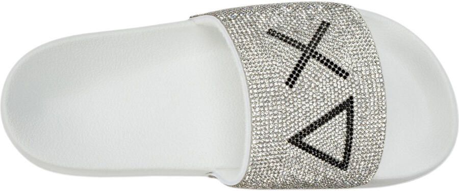 Sun68 Teenslippers X36211 Slippers Strass Logo - Foto 3