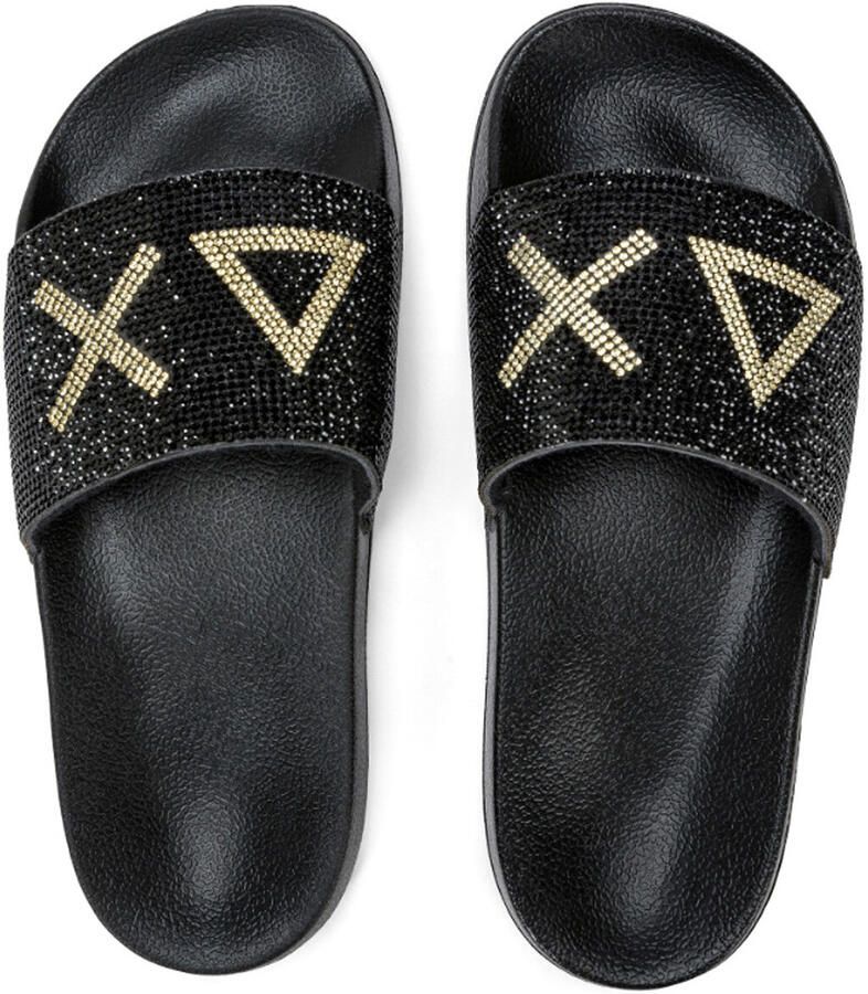 Sun68 Slippers LOGO STRASS Dames Sandalen Muiltjes Slippers Badsandalen X35205 - Foto 4
