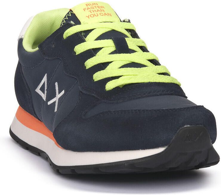 Sun 68 Jongens Sneaker Boy's Tom Fluo Teen Navy Blue BLAUW - Foto 3