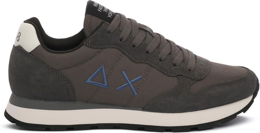 Sun68 Tom Solid Heren Sneakers Schoenen Grijs Z46101 - Foto 3