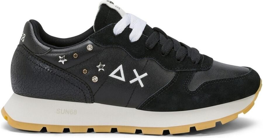 Sun68 Ally Studs Dames Sneakers Schoenen Zwart Z46206 - Foto 3