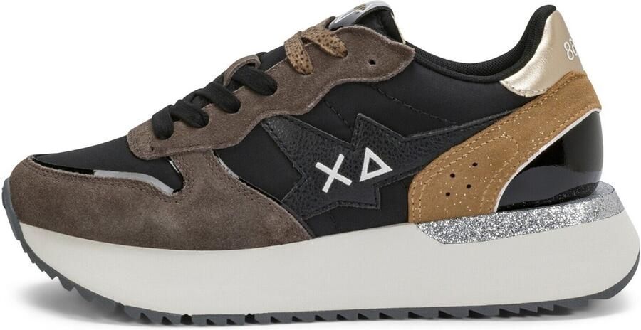 Sun68 Sneaker Big Stargirl Mix Van Materialen Fashion Wear Vrouwen - Foto 3