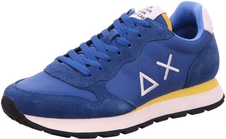 Sun68 Logo Zijkant Sneakers Ronde Neus Vetersluiting - Foto 6