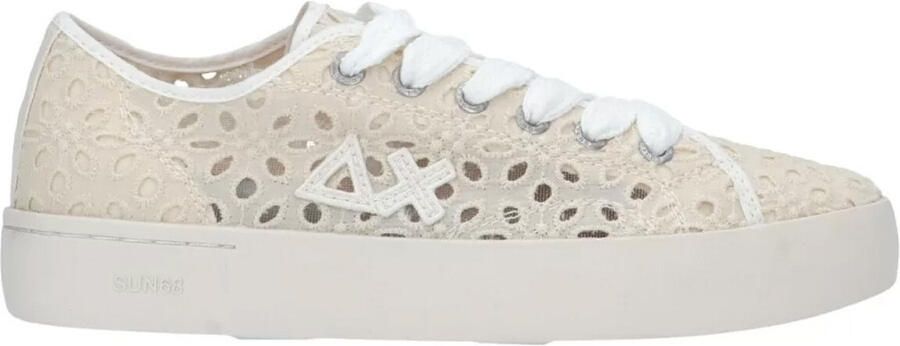 Sun68 Casual Sneaker Beige Dames