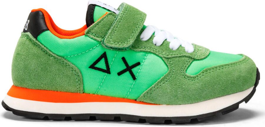 Sun 68 Sun68 Tom Solid sneaker Groen - Foto 3