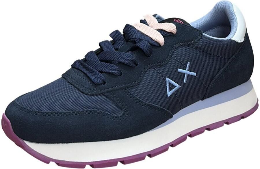 SUN68 Sneakers Ally Solid 07 Blauw - Foto 1