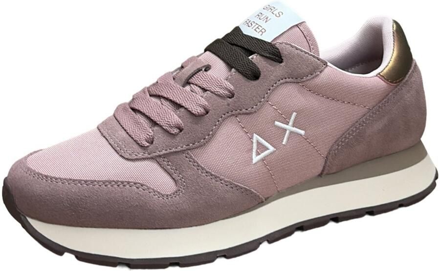 Sun68 Ally Solid Sneakers Dames Roze - Foto 9