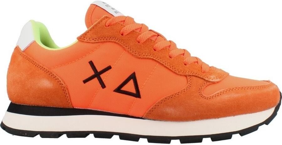 Sun68 Sneaker Tom Fluo Solid Arancio Oranje Heren Sneakers - Foto 2