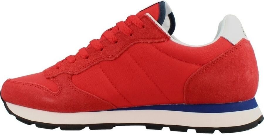 Sun68 Tom Solid Heren Sneakers Schoenen Rood Z35101 - Foto 2