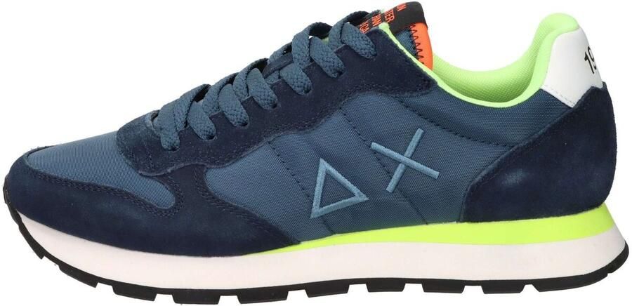 Sun68 Lage Sneakers Z36102 TOM FLUO-502 07 NAVY BLUE - Foto 13